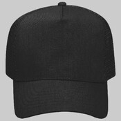 OTTO CAP® 5 Panel Mid Profile Mesh Back Trucker Hat