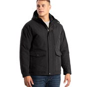 Men's Highland Quilt-Lined Micro-Duck Hooded Jacket