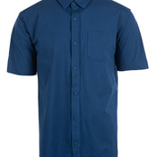 Men's Woven Short-Sleeve Shirt