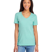 Ladies' Premium Blend V-Neck T-Shirt