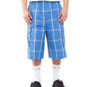 Unisex Plaid Shorts