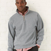 Super Sweats NuBlend® Quarter-Zip Cadet Collar Sweatshirt