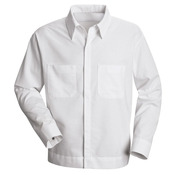 Button-Front Shirt Jacket