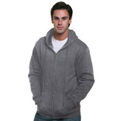 Adult USA Made Full-Zip Heavyweight Hooded Sweatshirt