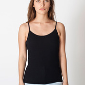 6311 Sheer Jersey Spaghetti Tank