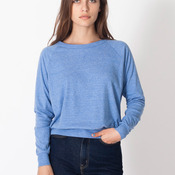 BR394 Tri-Blend Rib Light Weight Raglan Pullover