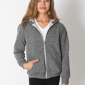 MT297 Youth Salt and Pepper Zip Hoody