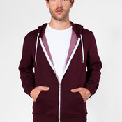 MT497 Salt and Pepper Zip Hoody