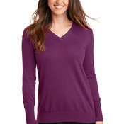 Women's V Neck Sweater