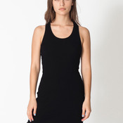 3335 2x1 Rib Racerback Dress