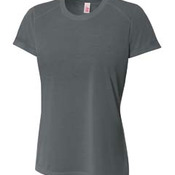 Ladies' Short Sleeve Spun Poly T-Shirt