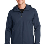 Active Hooded Soft Shell Jacket