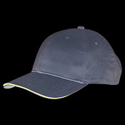 USA Made Cotton Sandwich Bill Cap