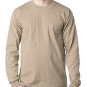 Adult USA Made Heavyweight Long-Sleeve Pocket T-Shirt