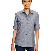 Ladies' Chambray Woven Shirt