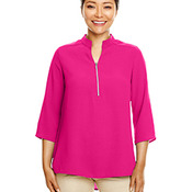 Ladies' Perfect Fit™  Three-Quarter Sleeve Crepe Tunic