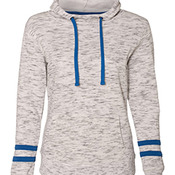 Ladies' Melange Scuba Neck Sweatshirt