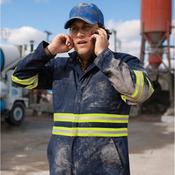 Enhanced Visibility Action Back Coverall