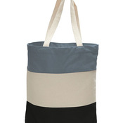 11L Tri-Color Tote