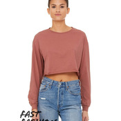 FWD Fashion Women's Crop Long Sleeve Tee