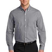 Broadcloth Gingham Easy Care Shirt