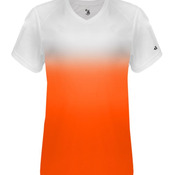 Women's V-Neck Ombre T-Shirt