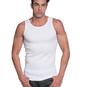 USA-Made 2x1 Ribbed Tank Top