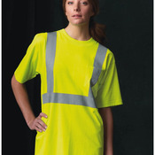 USA-Made 50/50 High Visibility Pocket T-Shirt