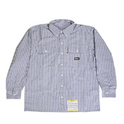 Men's Tall Flame-Resistant Down Plaid Work Shirt