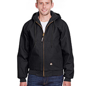 Men's Tall Highland Washed Cotton Duck Hooded Jacket