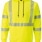 Hi-Visibility Pullover Hooded Fleece Sweatshirt