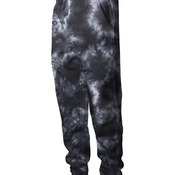 Tie-Dyed Fleece Pants