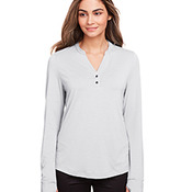 Ladies' JAQ Snap-Up Stretch Performance Pullover