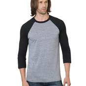 Unisex Three-Quarter Sleeve Raglan T-Shirt