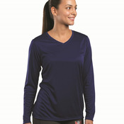 Women's Momentum Long Sleeve V-Neck T-Shirt