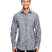 Men's Chambray Woven Shirt