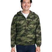 Adult Packable Anorak Quarter-Zip Jacket