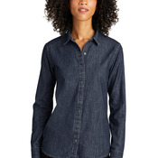 Women's Long Sleeve Perfect Denim Shirt