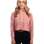 Ladies' Laguna Cropped Pullover Hooded Sweatshirt