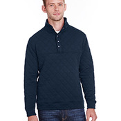 Adult Quilted Snap Pullover