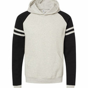 Nublend® Varsity Colorblocked Raglan Hooded Sweatshirt