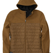 Men's Pinnacle Puffer Body Softshell Hooded Jacket