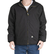 Men's Flagstone Flannel-Lined Duck Jacket