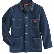 Fleece Lined Chore Denim Jacket