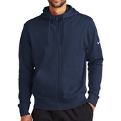 Club Fleece Sleeve Swoosh Full Zip Hoodie