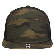 OTTO CAP 7 Panel Mesh Back Trucker Snapback Hat