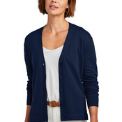 Women's Cotton Stretch Cardigan Sweater