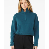 Ladies' Sponge Fleece Half-Zip Pullover Sweatshirt