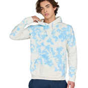 Unisex USA Made Cloud Tie-Dye Hooded Sweatshirt