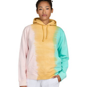 Unisex USA Made Rainbow Tie-Dye Hooded Sweatshirt